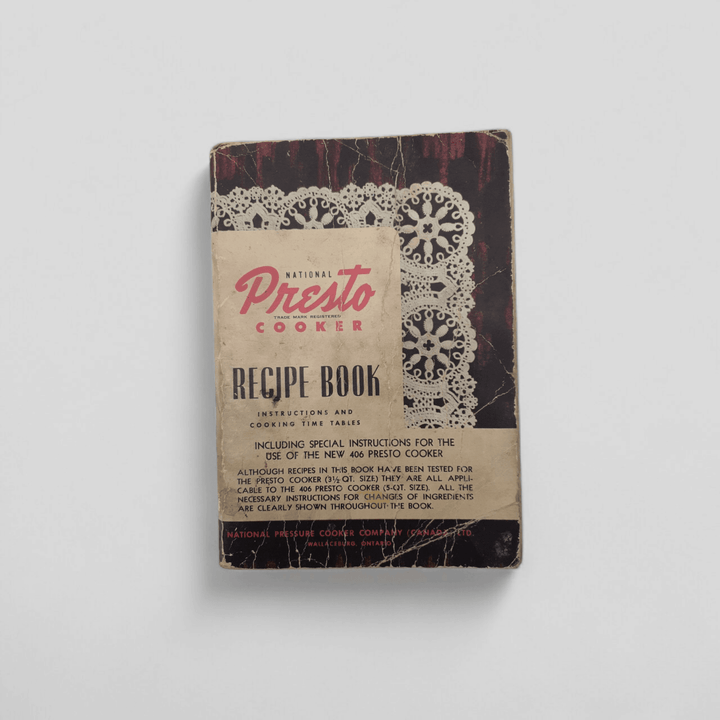 National Presto Cooker Recipe Book (1947) - Books Worth Keeping