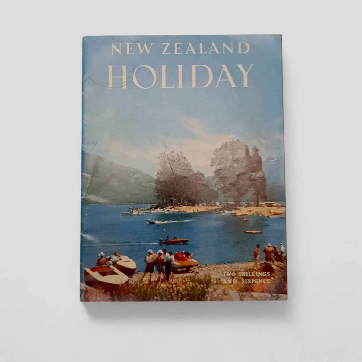 New Zealand Holiday - Boats Lake Cover - Books Worth Keeping