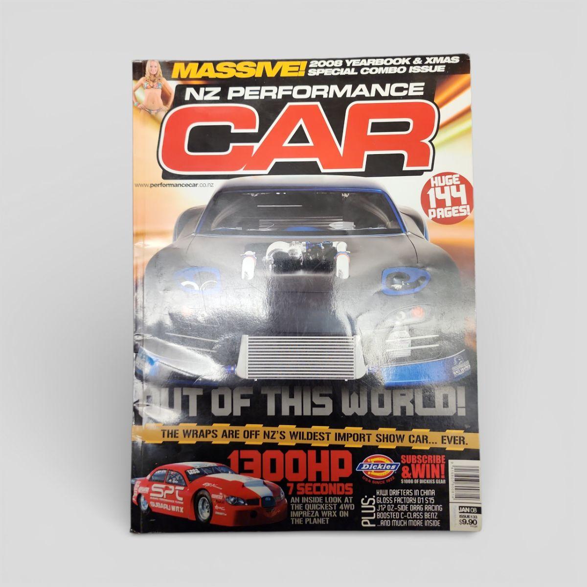 NZ Performance Car Massive 2008 Yearbook & Xmas Issue - Books Worth Keeping