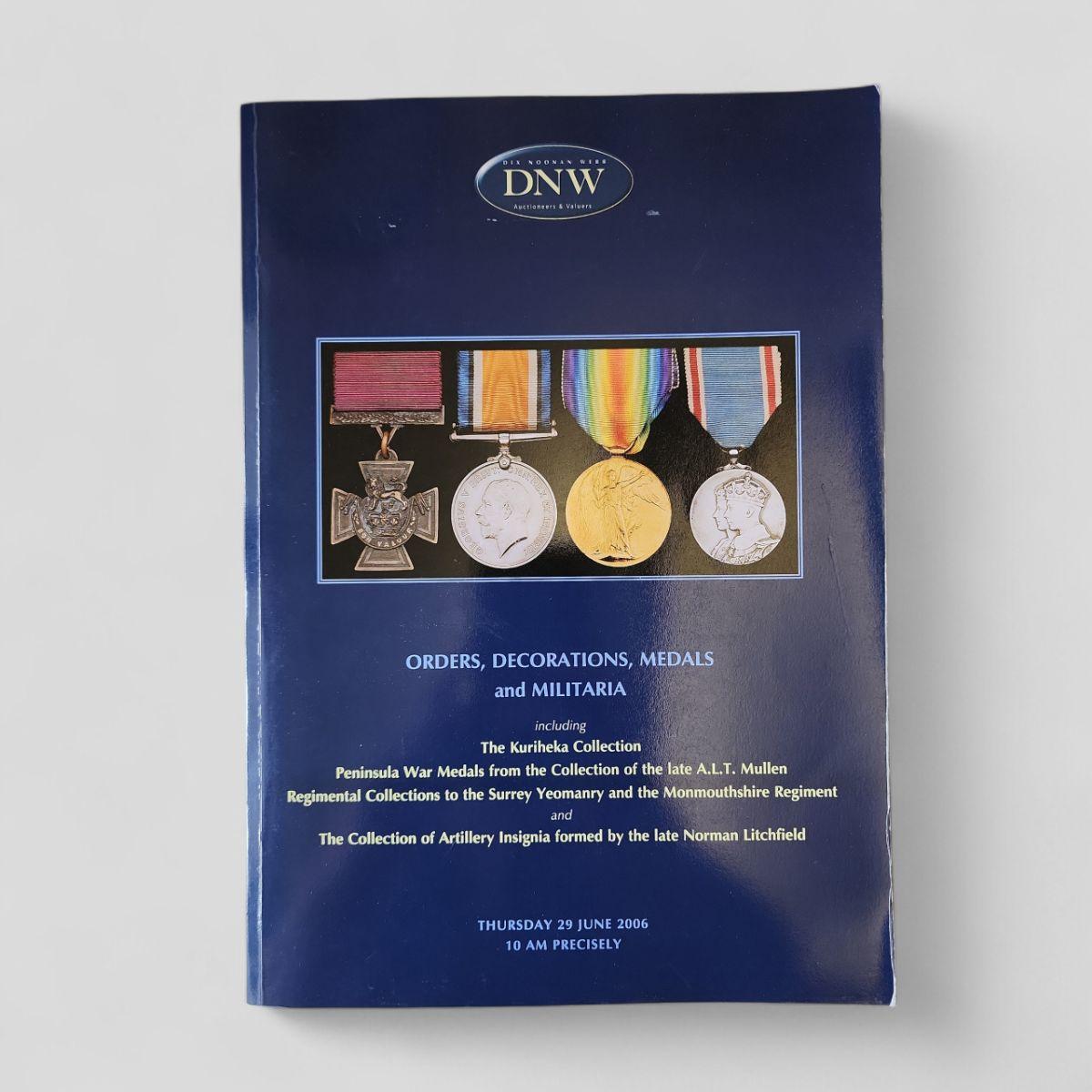 Orders, Decorations, Medals and Militaria by DNW (Dix Noonan Webb) - Books Worth Keeping