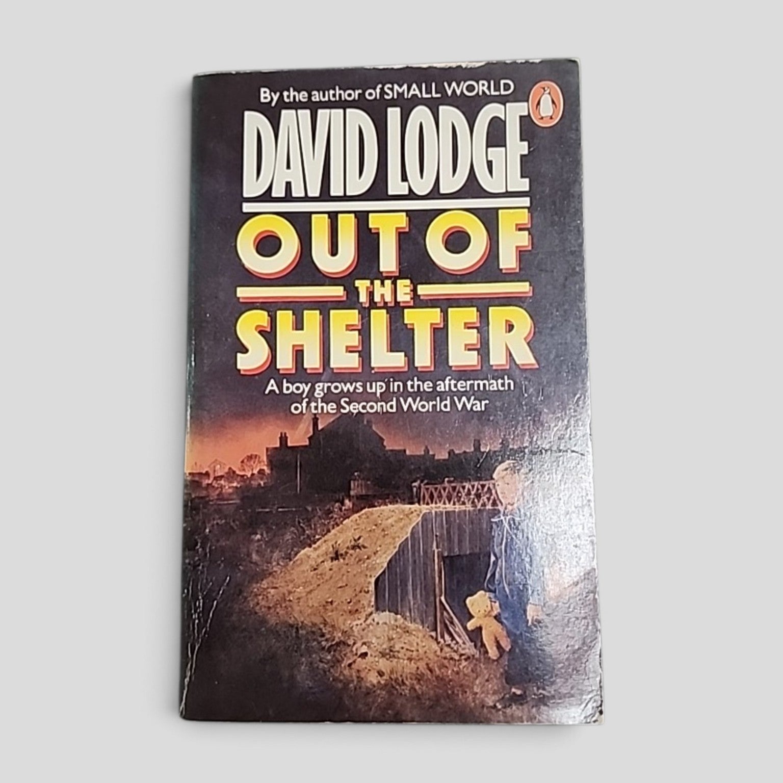 Out of the Shelter by David Lodge Penguin paperback cover