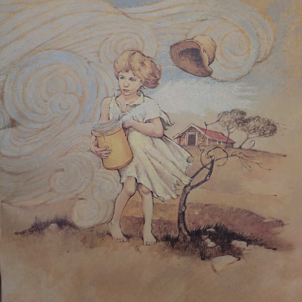Interior illustration from Peter and the North Wind