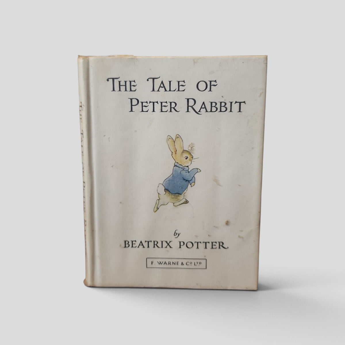 The Tale of Peter Rabbit by Beatrix Potter (White Cover, Undated) - front cover