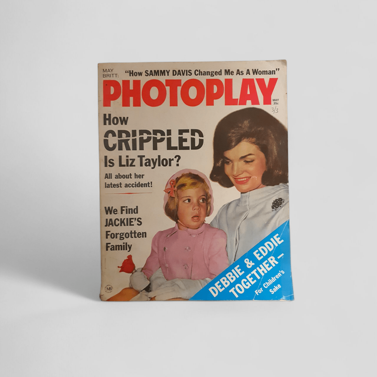 Photoplay May 1967 Liz Taylor Jackie - Books Worth Keeping