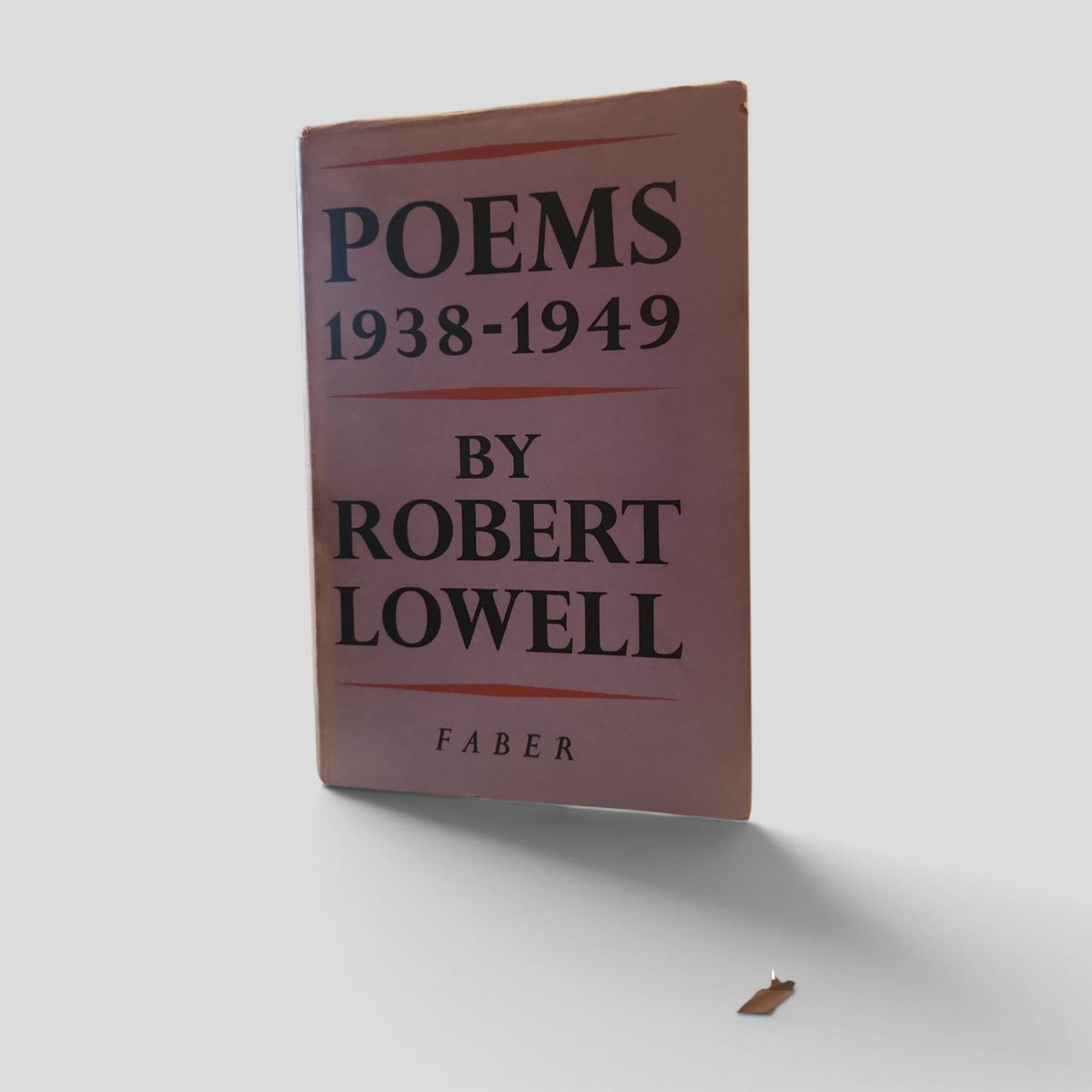Poems 1938–1949 by Robert Lowell — front cover