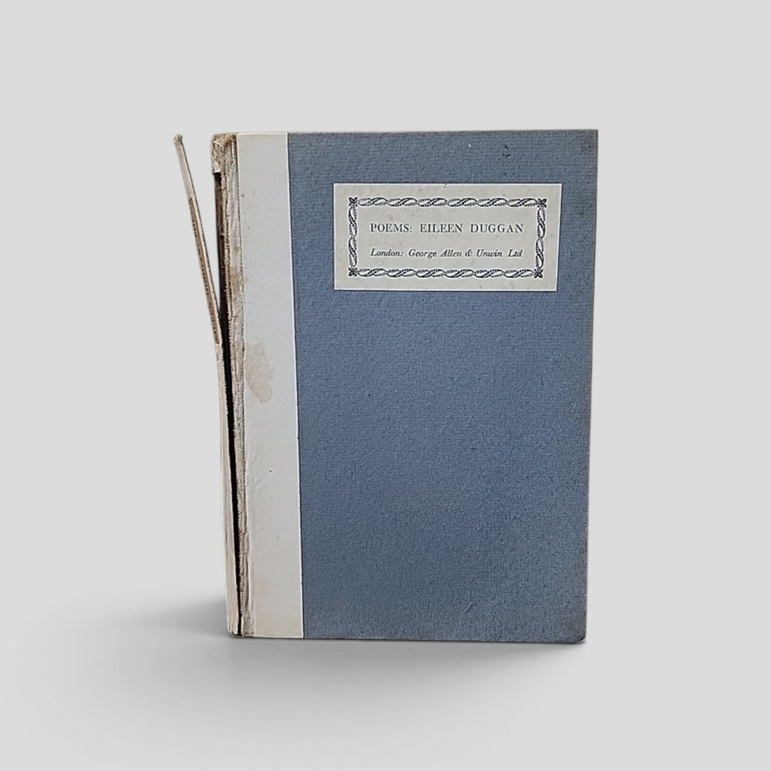 Poems by Eileen Duggan 1939 second impression book cover