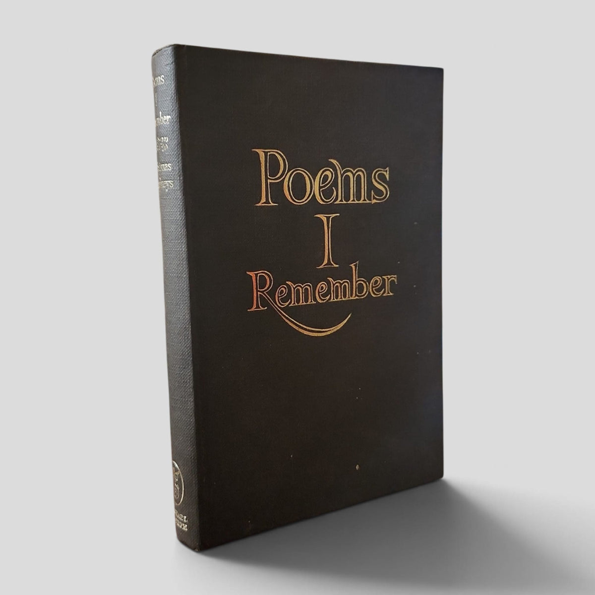 Front cover of Poems I Remember by Christmas Humphreys