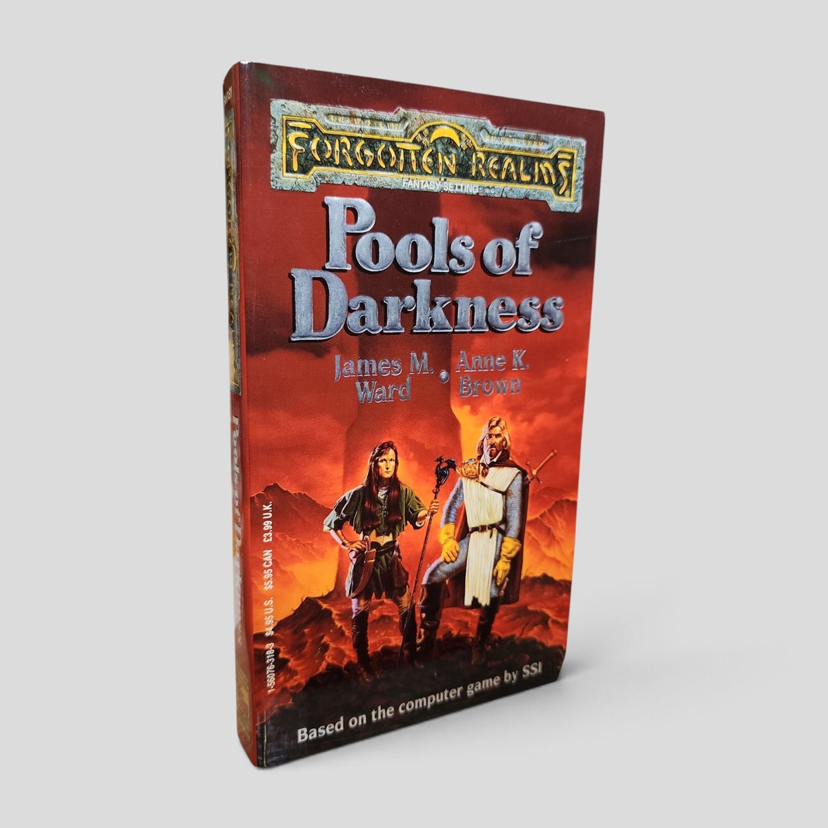 Pools of Darkness by James M. Ward and Anne K. Brown - front cover