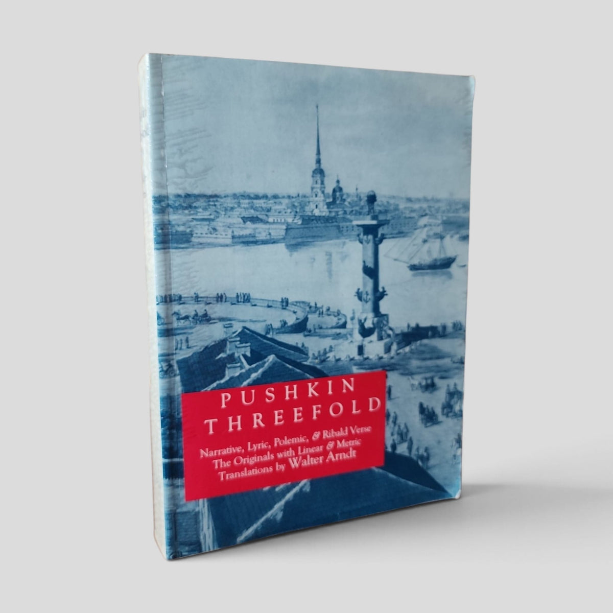 Front cover of Pushkin Threefold by Alexander Pushkin