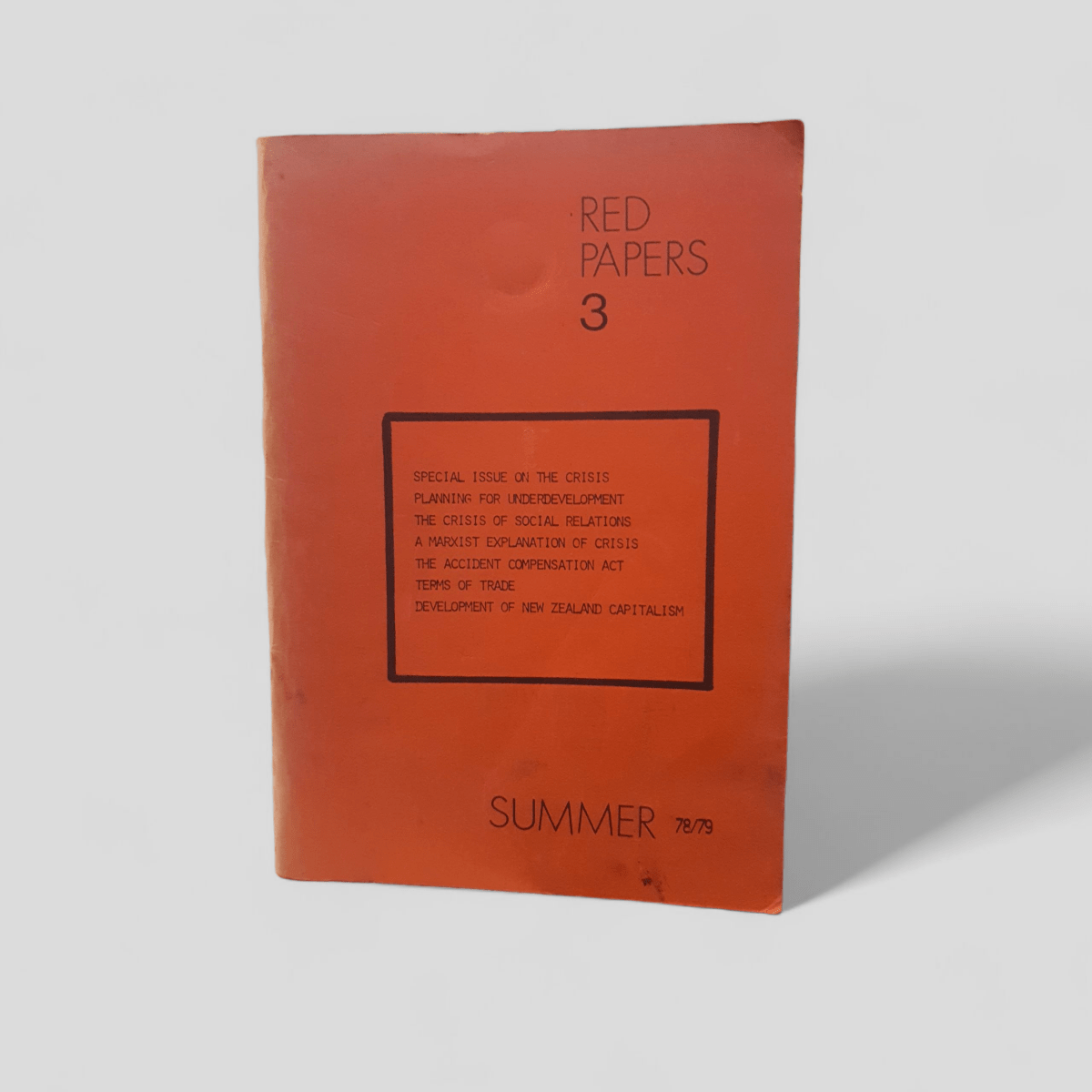 Red Papers 3: Summer 78/79 - Books Worth Keeping