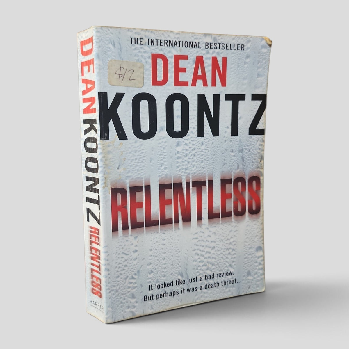 Relentless by Dean Koontz paperback cover