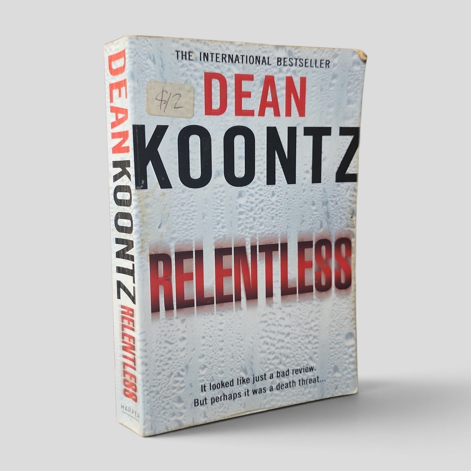 Relentless by Dean Koontz paperback cover