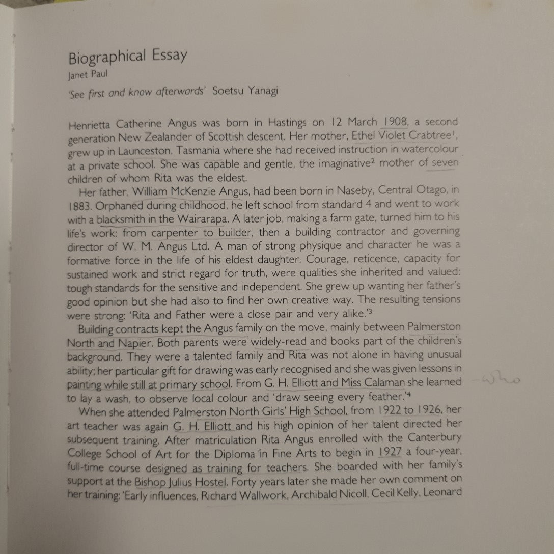 Rita Angus by Rita Angus - Books Worth Keeping