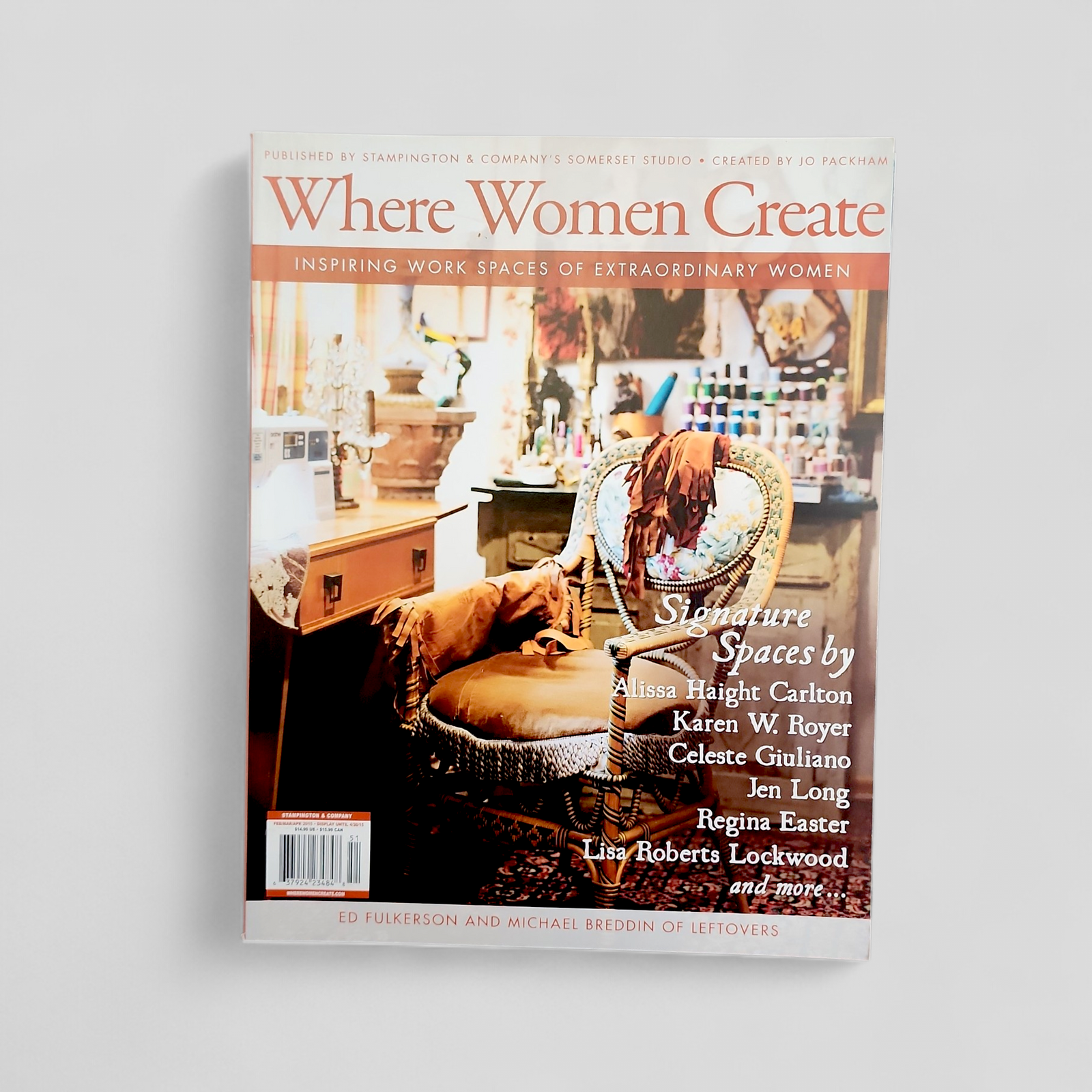 Where Women Create Magazine Inspiring Work Spaces