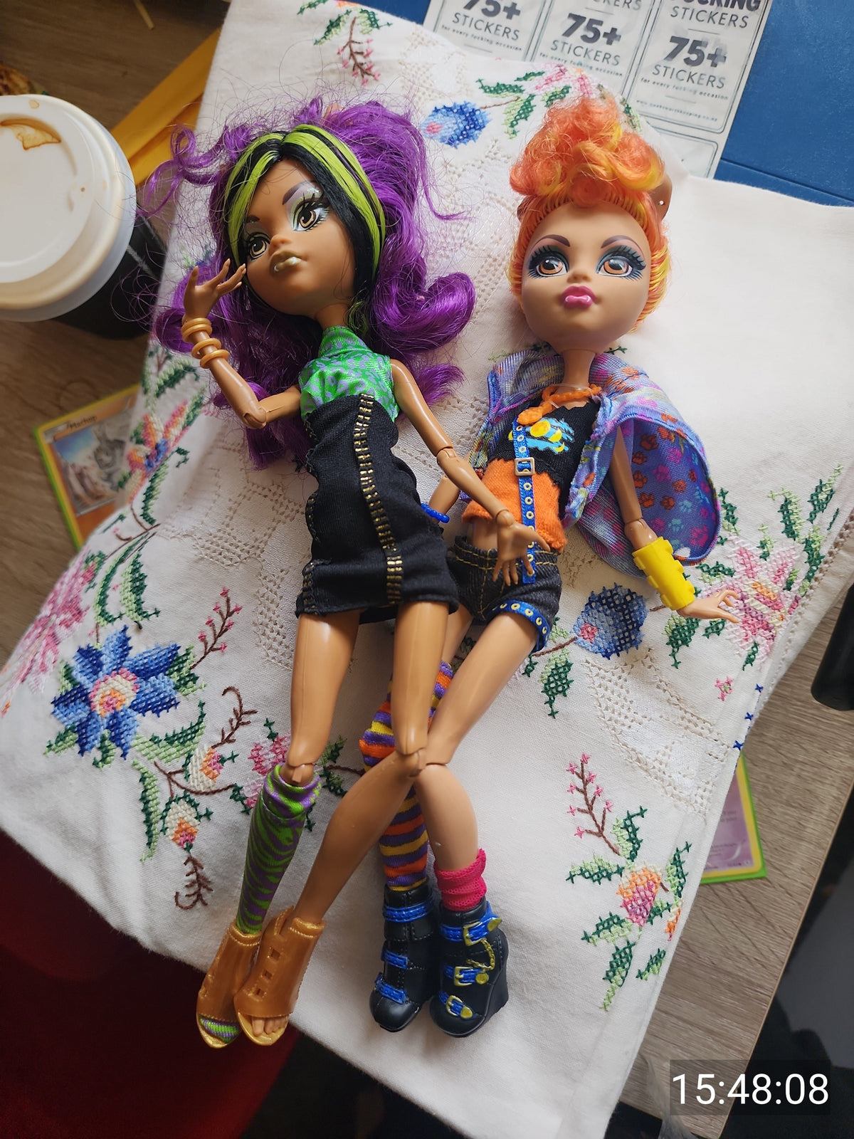 Monsters high dolls x 2