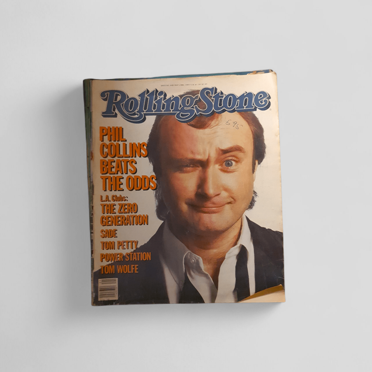 Rolling Stone Phil Collins Beats the Odds Magazine - Books Worth Keeping