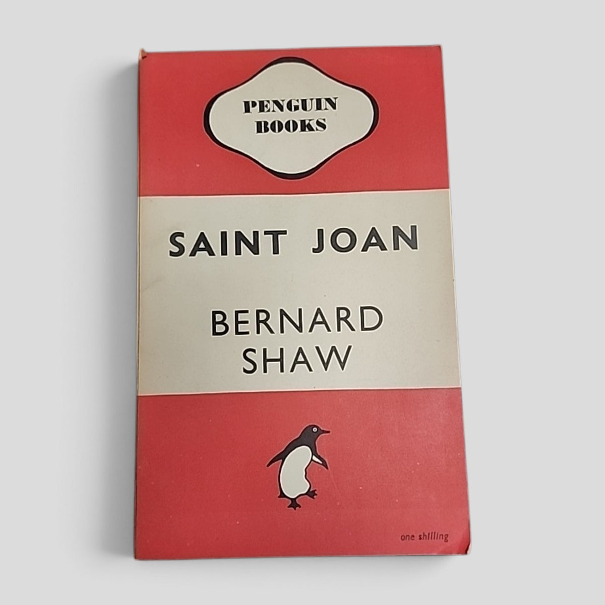 Saint Joan by Bernard Shaw, Penguin Books 1946 paperback cover