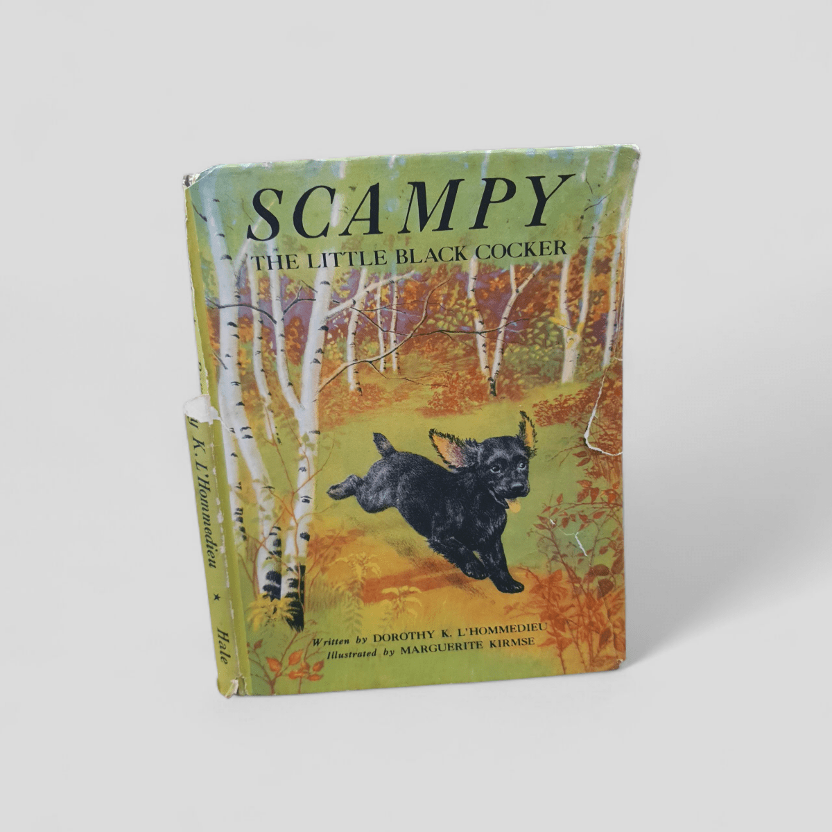Scampy the Little Black Cocker by Dorothy K. L'Hommedieu - Books Worth Keeping