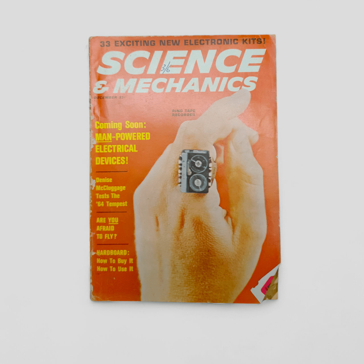 Science &amp; Mechanics December (Man - Powered Electrical Devices!) - Books Worth Keeping