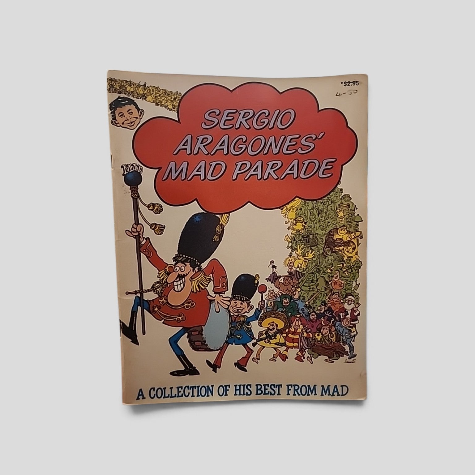 Sergio Aragones' Mad Parade paperback front cover