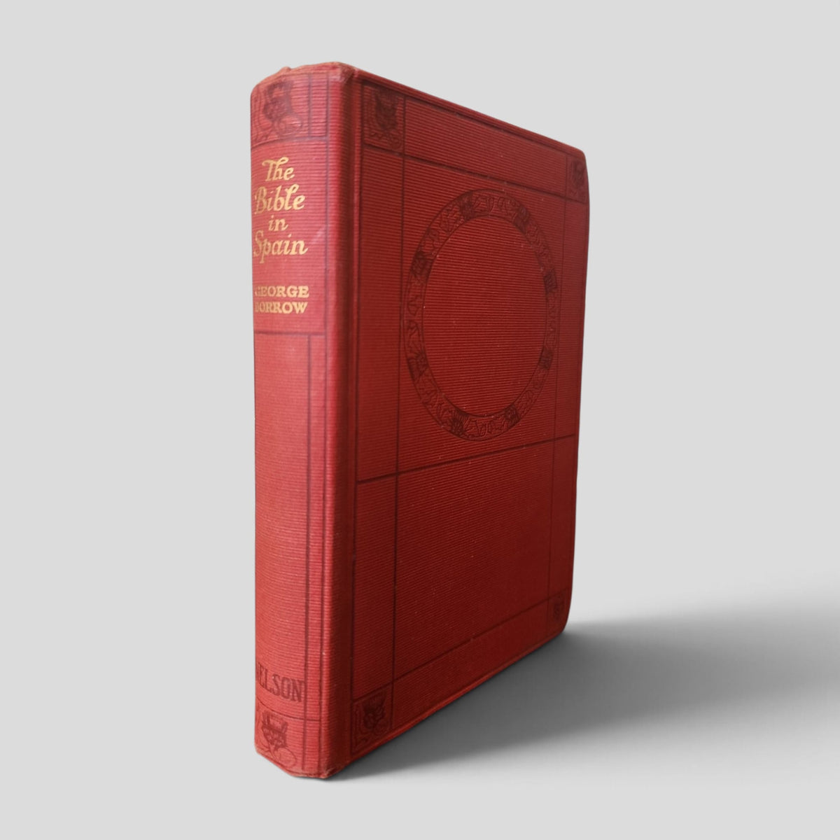 The Bible in Spain by George Borrow — front cover