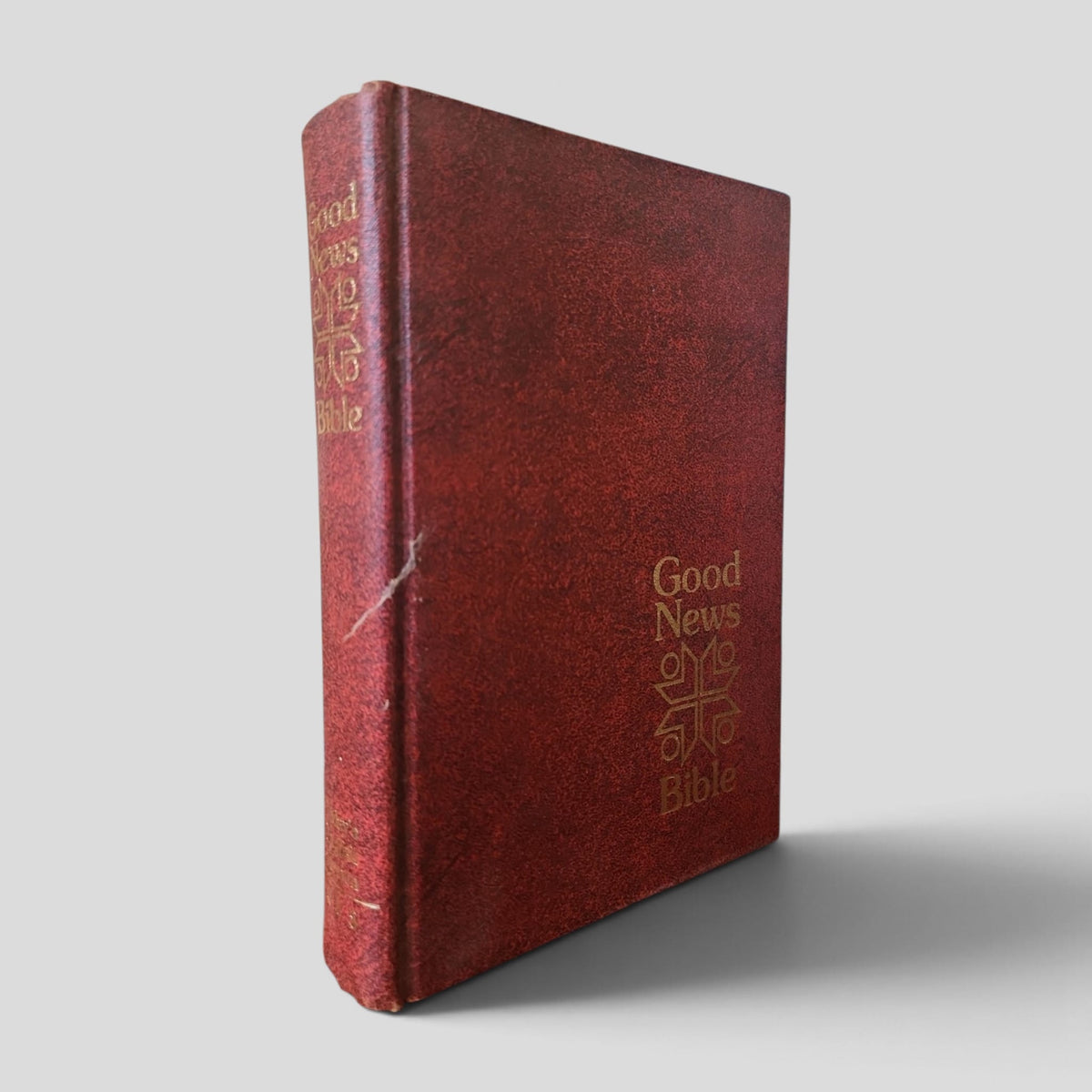 Good News Bible TEV Today's English Version – 1980 Seventh Print, Red Hardcover — front cover