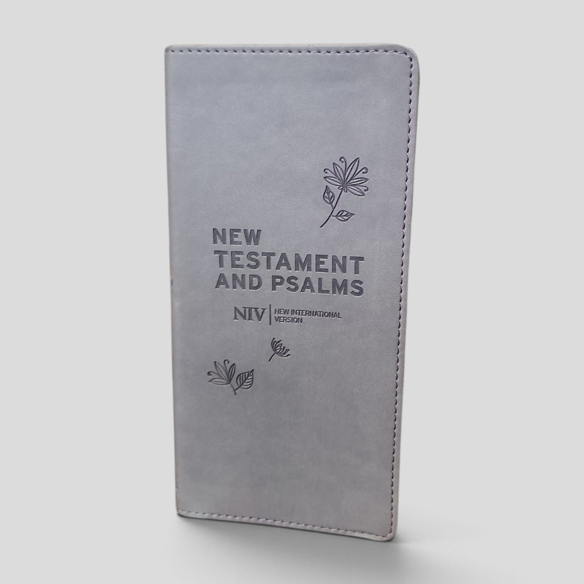Bible: NIV New International Version New Testament and Psalms – Hodder Floral Cover — front cover