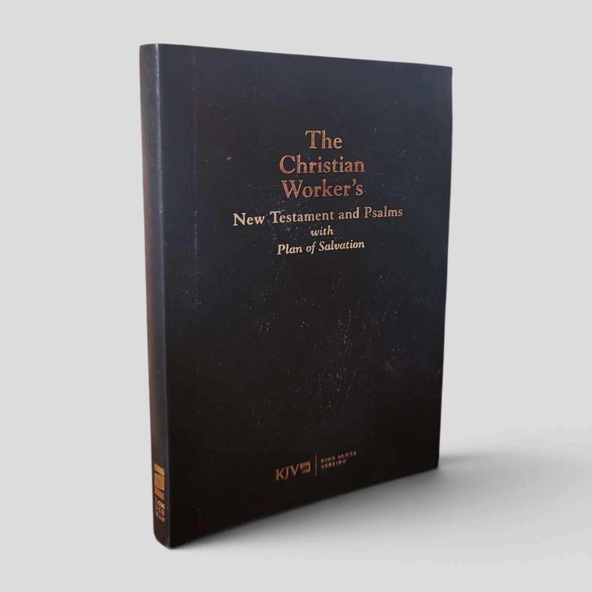 Christian Worker's New Testament and Psalms KJV Bible front cover