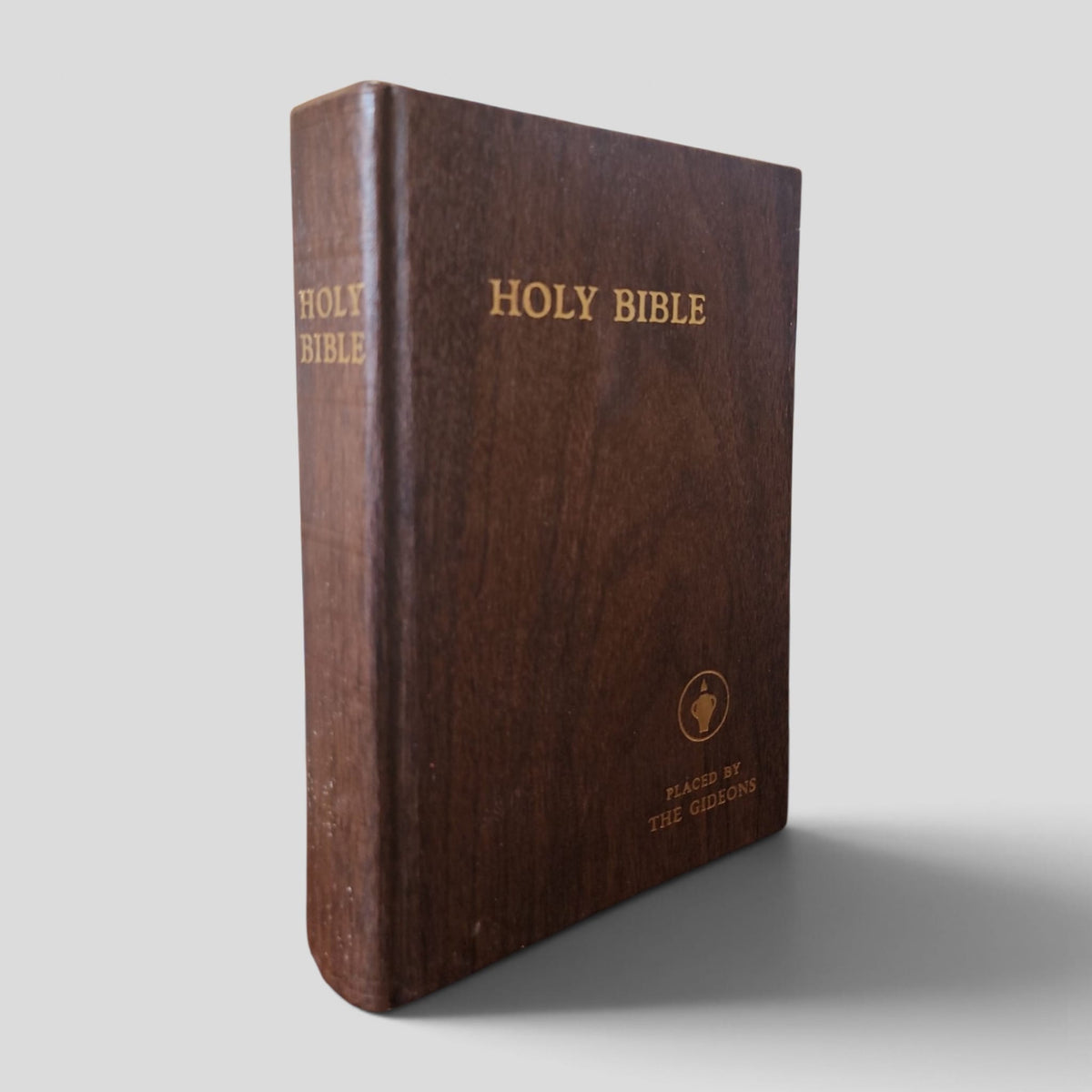 Gideons KJV King James Version Holy Bible 1975 front cover