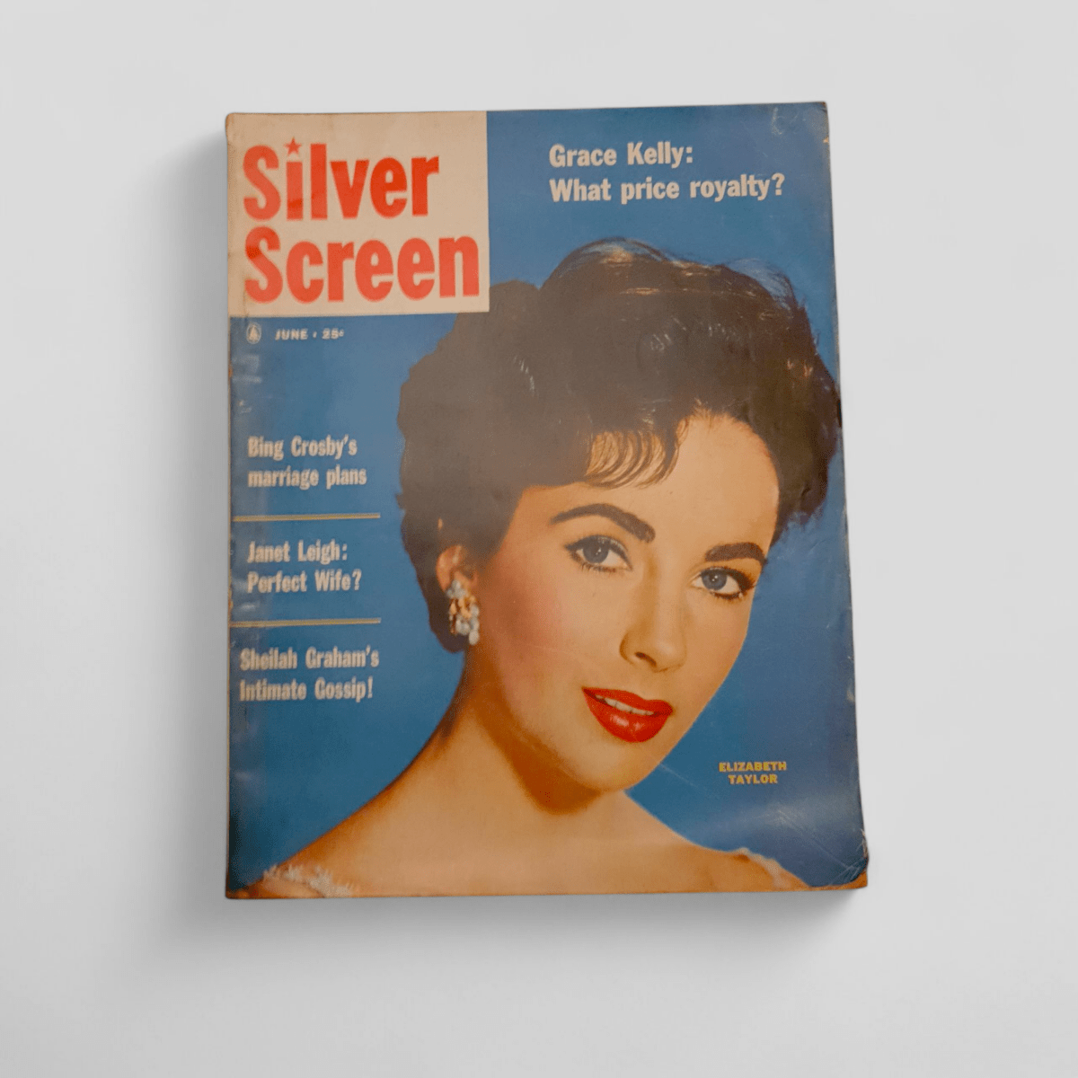 Silver Screen June 1950 (Elizabeth Taylor cover) - Books Worth Keeping