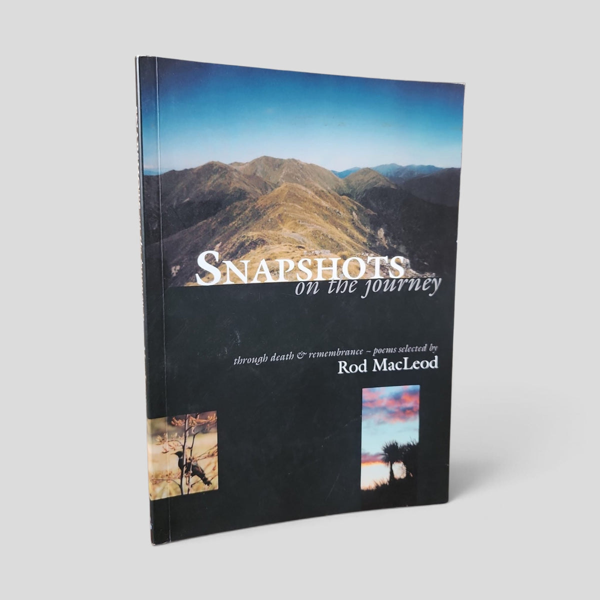Front cover of Snapshots on the Journey: Through Death &amp; Remembrance by Rod MacLeod