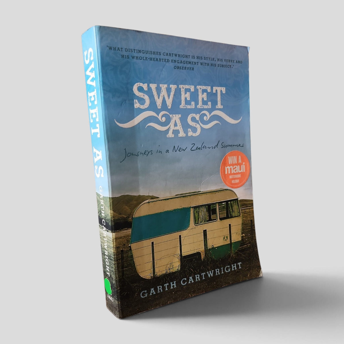 Sweet As: Journeys in a New Zealand Summer by Garth Cartwright — front cover