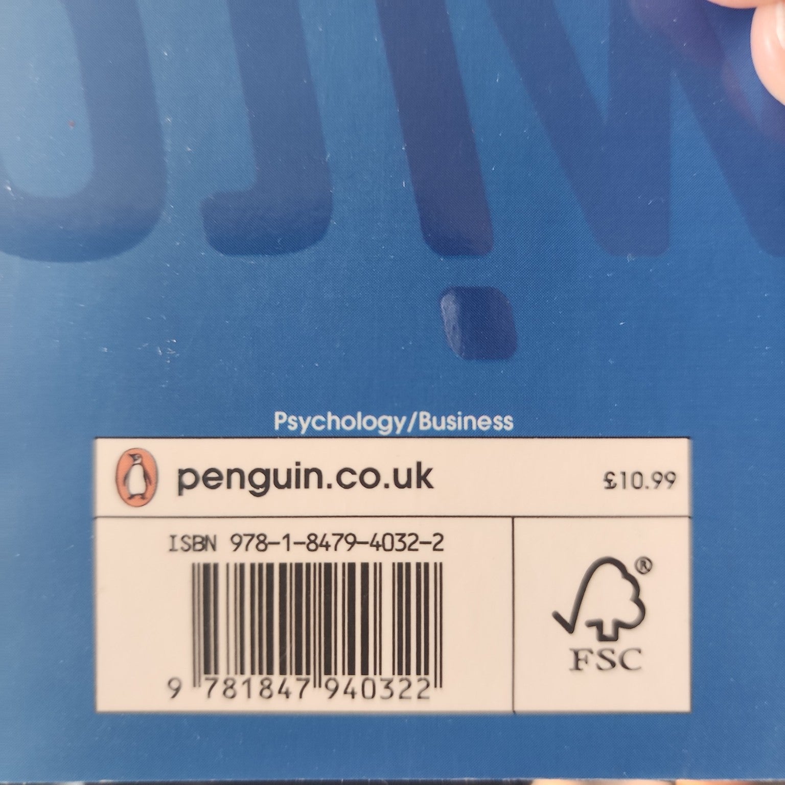 Switch by Chip and Dan Heath ISBN 9781847940322 back cover
