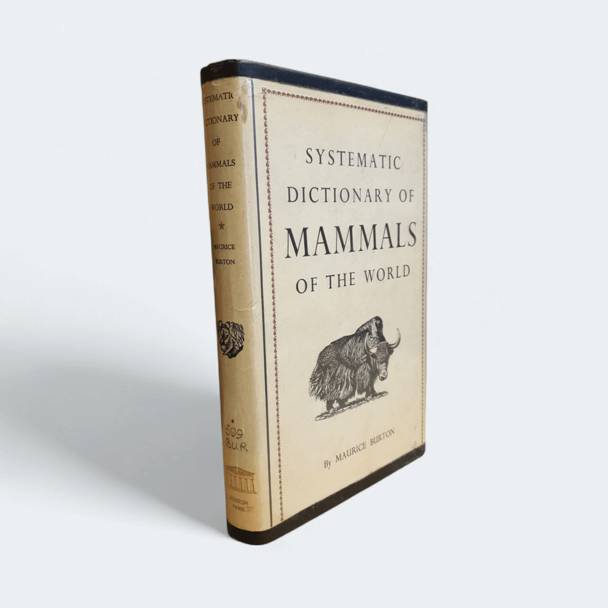 Systematic Dictionary of Mammals of the World – Maurice Burton - Books Worth Keeping