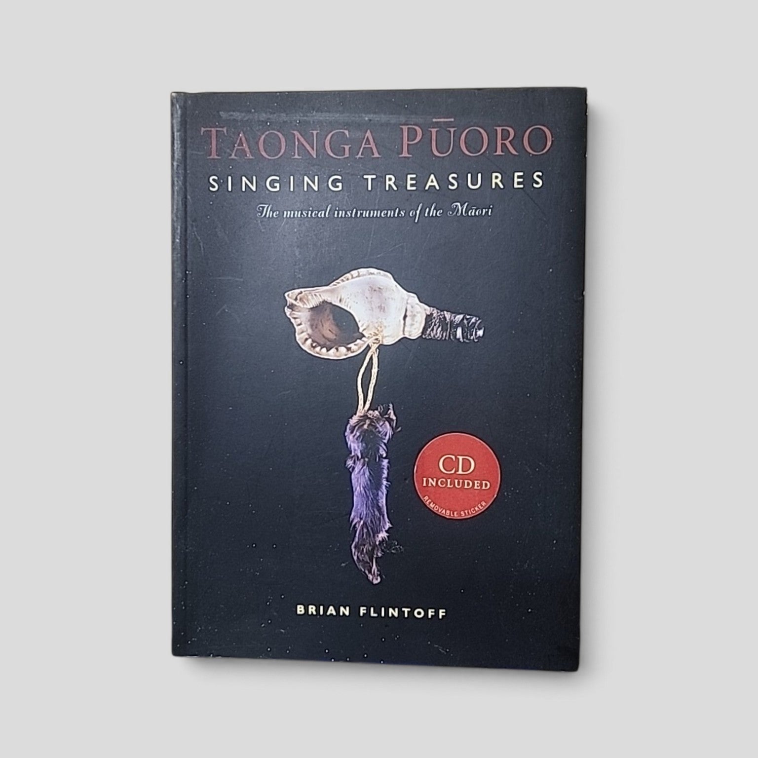 Taonga Pūoro Singing Treasures by Brian Flintoff book cover