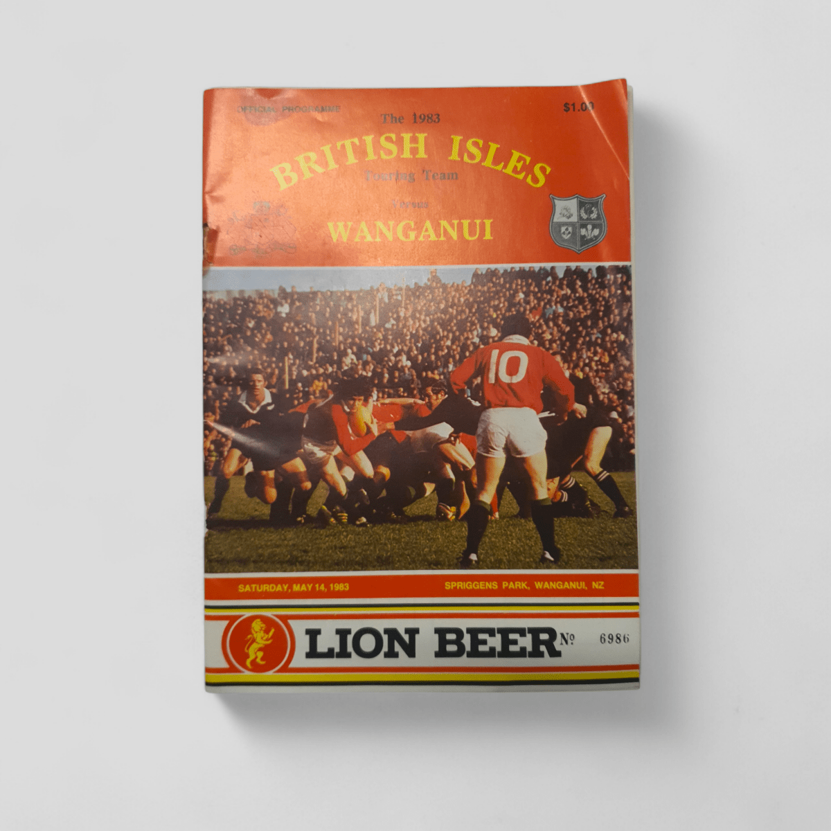 The 1983 British Isles Touring Team versus Wanganui - Books Worth Keeping