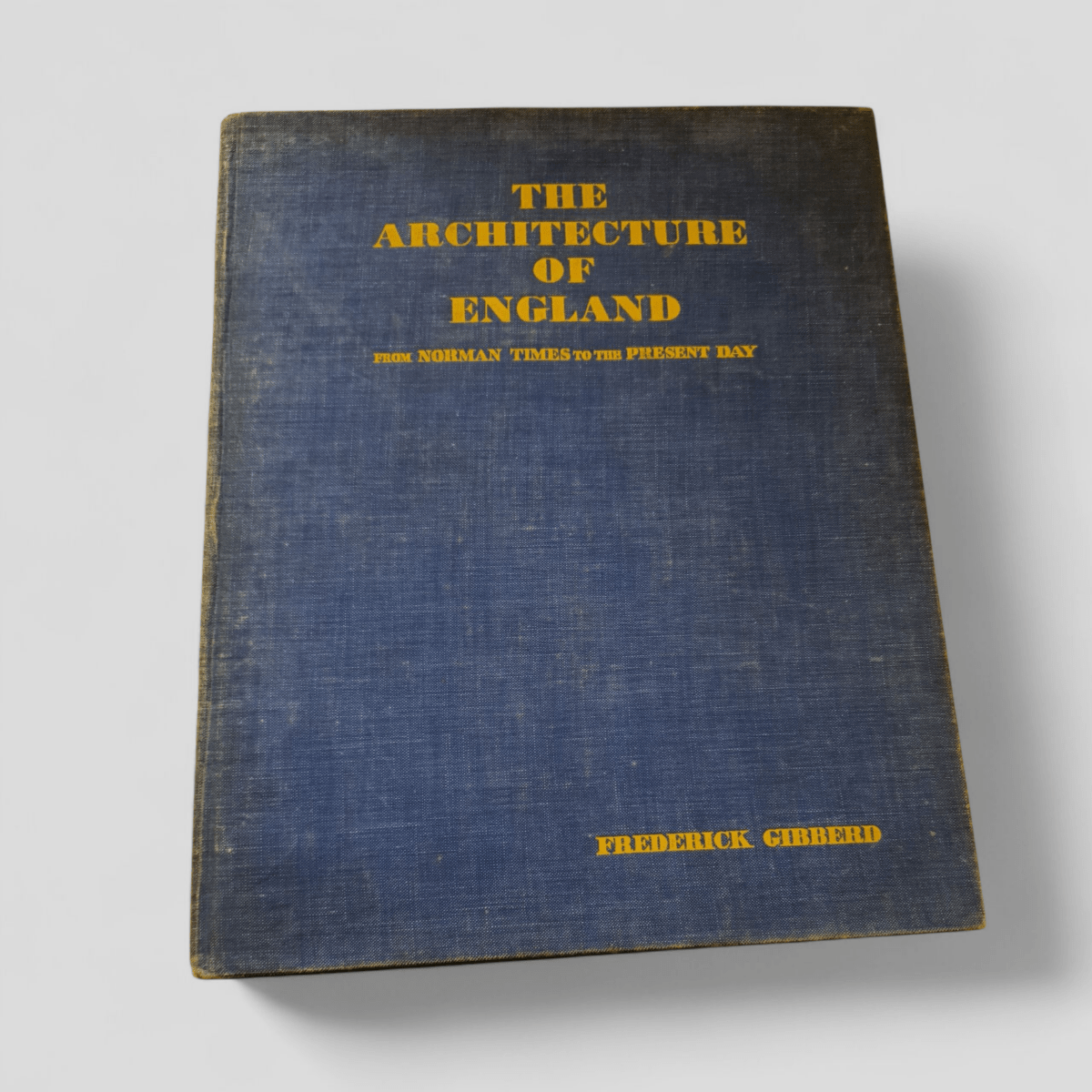 The Architecture of England by Frederick Gibberd - Books Worth Keeping