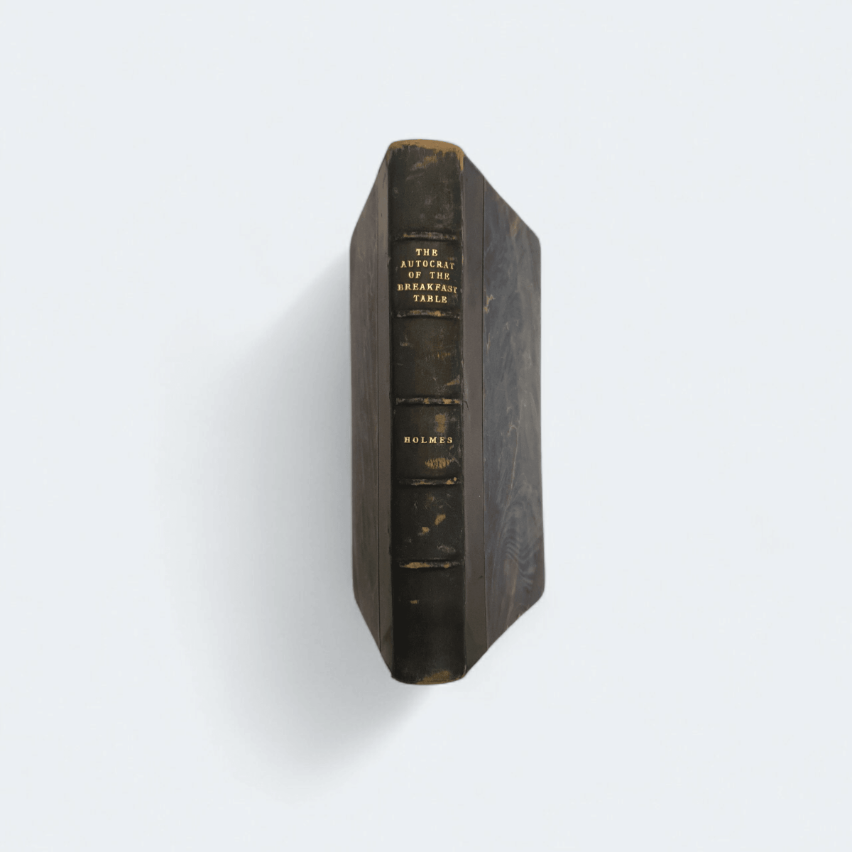 The Autocrat of the Breakfast - Table by Oliver Wendell Holmes – Antique Leather Binding - Books Worth Keeping