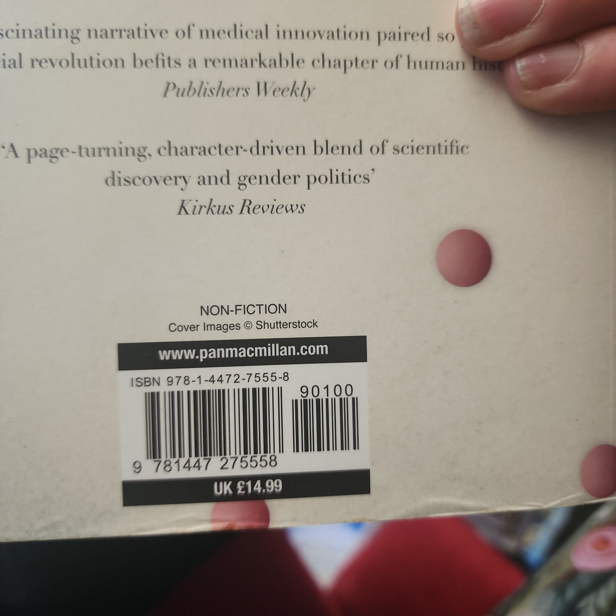 The Birth of the Pill by Jonathan Eig ISBN 9781447275558