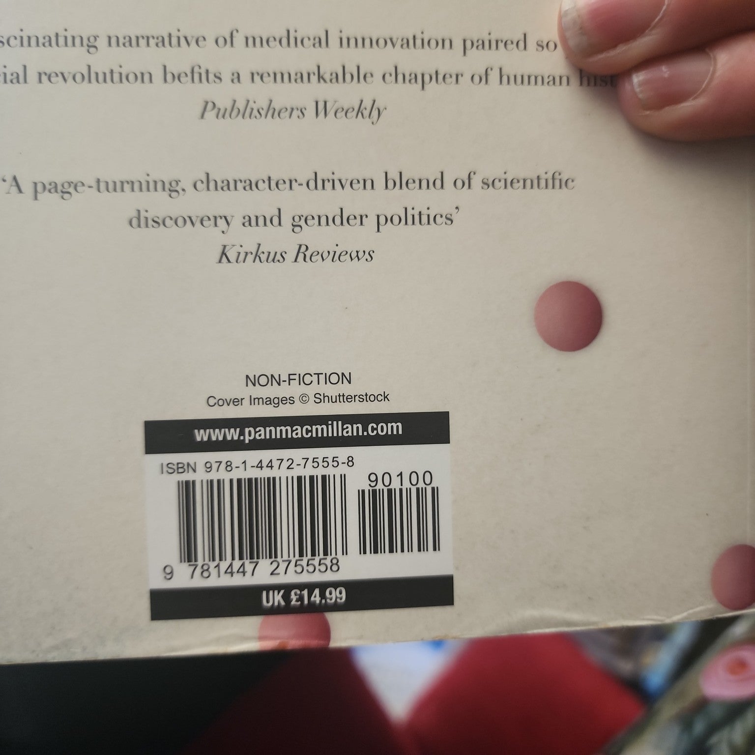 The Birth of the Pill by Jonathan Eig ISBN 9781447275558