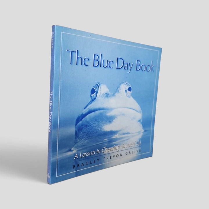 The Blue Day Book by Bradley Trevor Greive — frog front cover