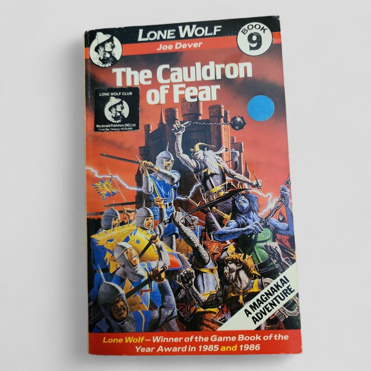 The Cauldron of Fear by Joe Dever - Books Worth Keeping