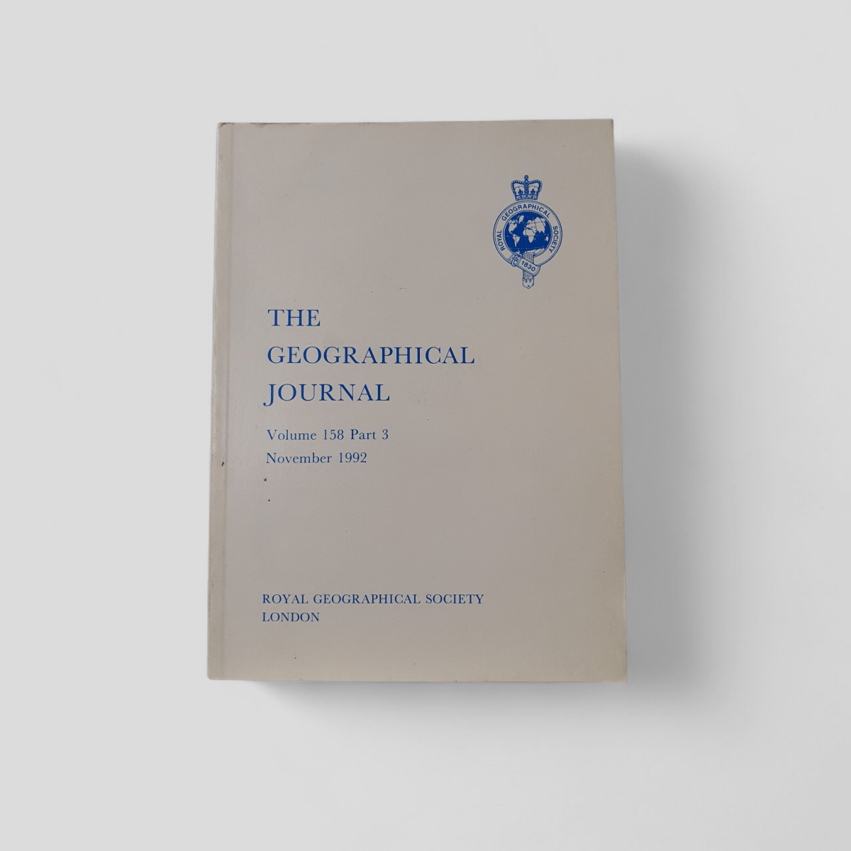 The Geographical Journal Volume 156 Part 3 November 1990 - Books Worth Keeping