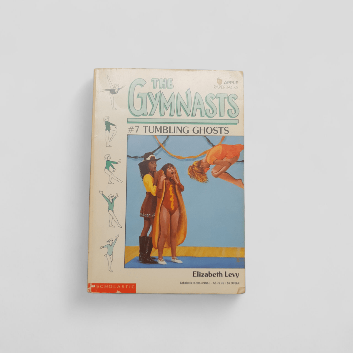 The Gymnasts 7: Tumbling Ghosts by Elizabeth Levy - Books Worth Keeping