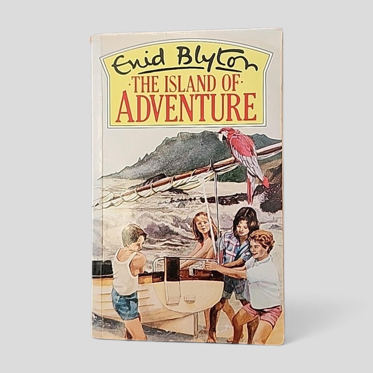 The Island of Adventure by Enid Blyton 1983 Macmillan paperback cover