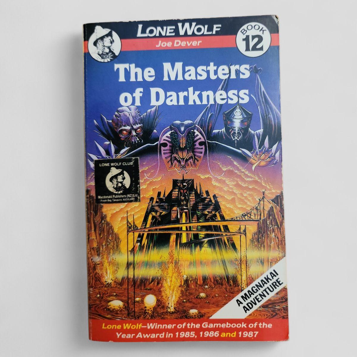 The Masters of Darkness by Joe Dever - Books Worth Keeping