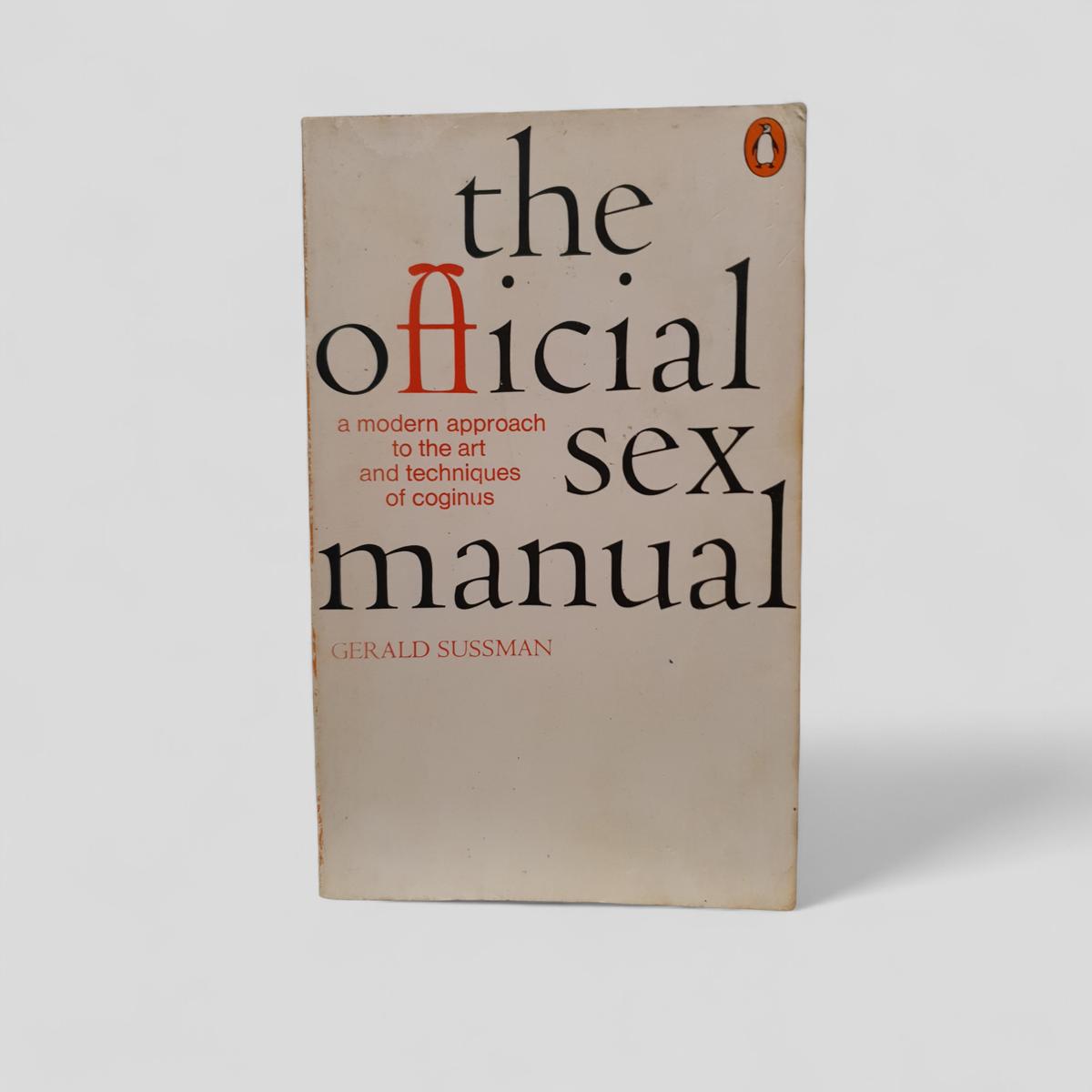 The Official Sex Manual by Gerald Sussman - Books Worth Keeping