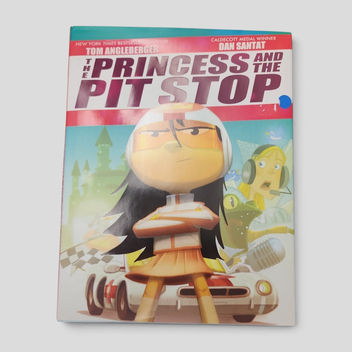 The Princess and the Pit Stop by Tom Angleberger and Dan Santat front cover