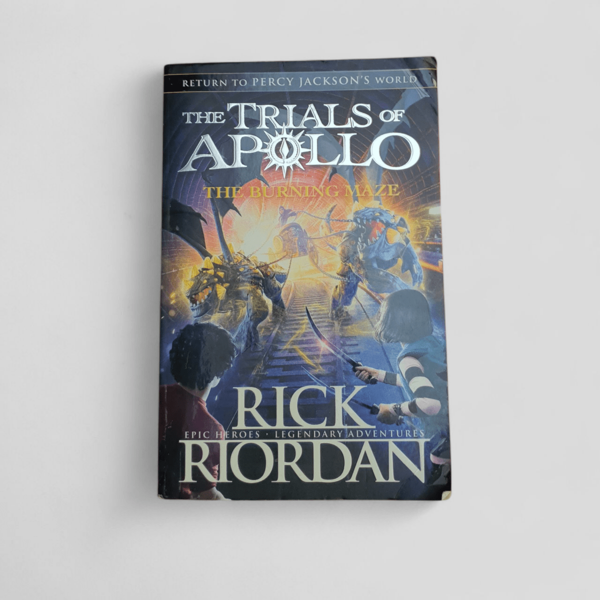 The Trials of Apollo: The Burning Maze by Rick Riordan - Books Worth Keeping