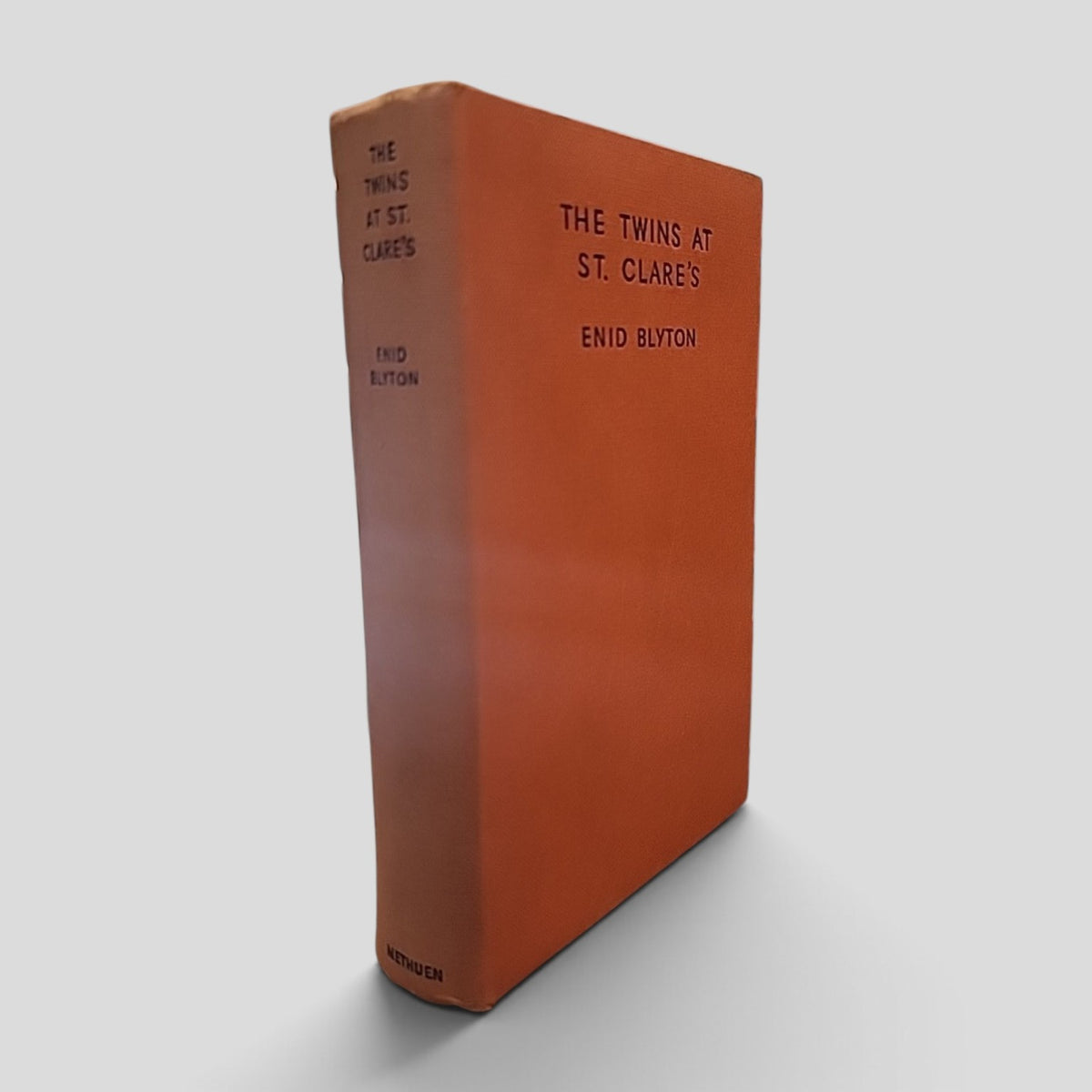 The Twins at St Clare's by Enid Blyton, Methuen 1954 hardcover